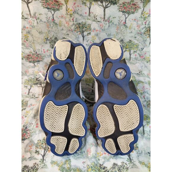 Jordan 6 Ring Sneaker Size 10.5 Blue And White main image 4